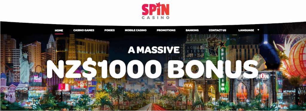 Spin Palace NZ casino new account signup
